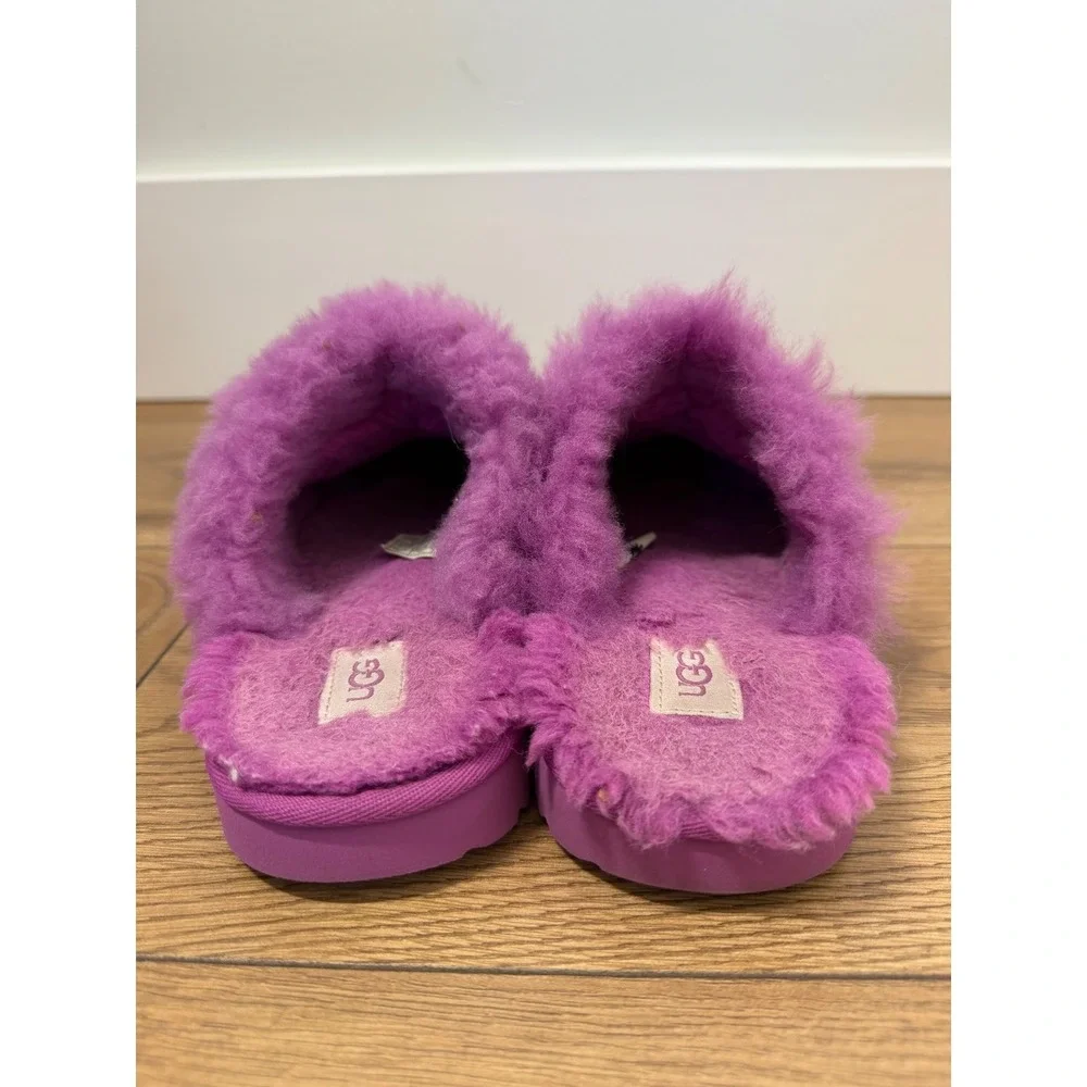 UGG Cozy II Glitter Slippers Size‎ 4 Kids Pink Sparkly 1153671K Girls